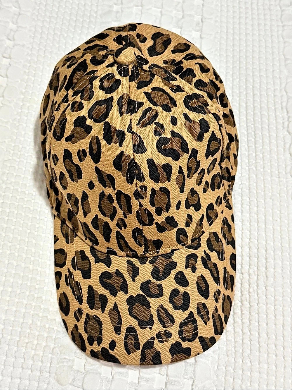 Leopard Print Baseball Cap